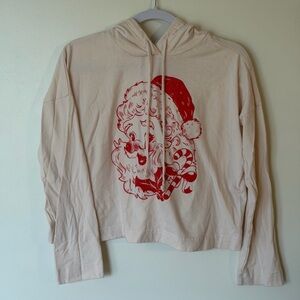 Red Santa Graphic Hoodie